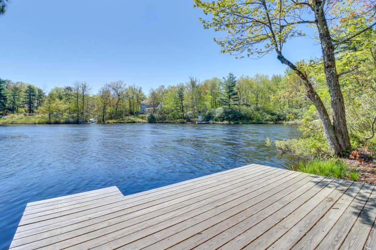 Lakefront Poconos Vacation Rental With Swim Dock! Long Pond 外观 照片